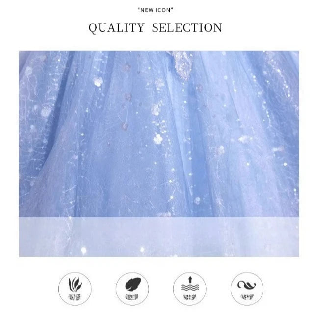 Elegangt Mädchen Abendkleid Luxus Prinzessin Kleid Geburtstag Party Pageant Outfit Kinder Klavier Rezitieren Leistung Formelle Kleidung