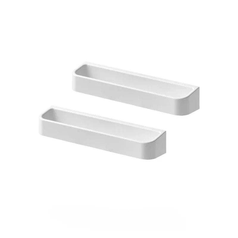 Wandhalterung für Hausschuhe, kein Stanzen, für Badezimmer, Handtuch, Aufbewahrungsregal, Toilette, multifunktionales Abflussregal für die Küche