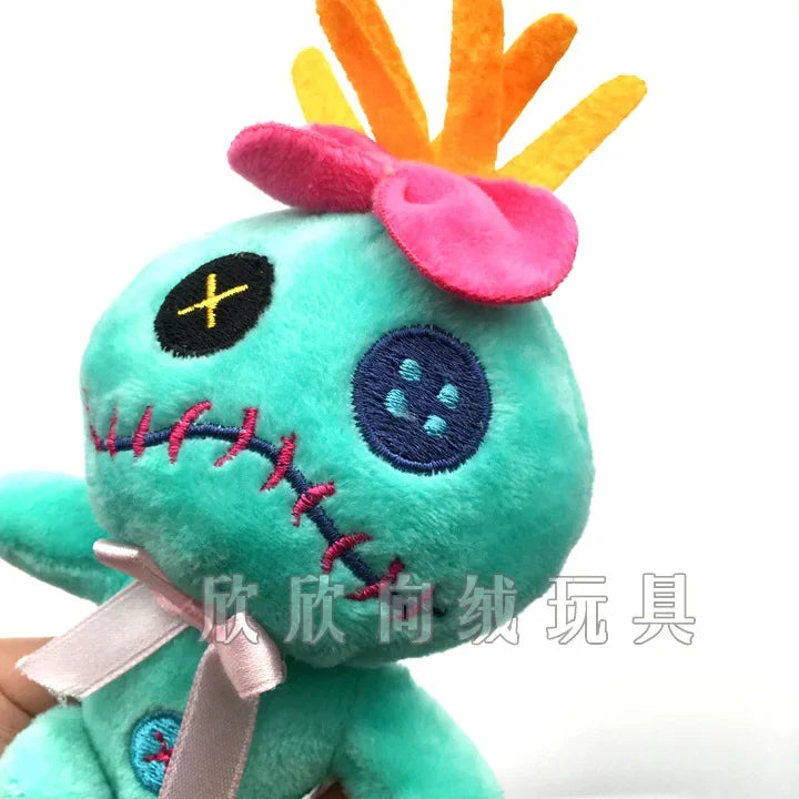 Disney Lilo and Stitch Plush Doll Toy Bouquet Stitch Animal Stuffed Keychains Pendant Girl Kids Birthday Christmas Gifts.
