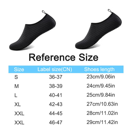 2024 neue Strand Wasser Schuhe Unisex Strand Schnell Trocknend Atmungsaktive Schwimmen Hausschuhe Sommer Anti-slip Casual Sport Wasser turnschuhe