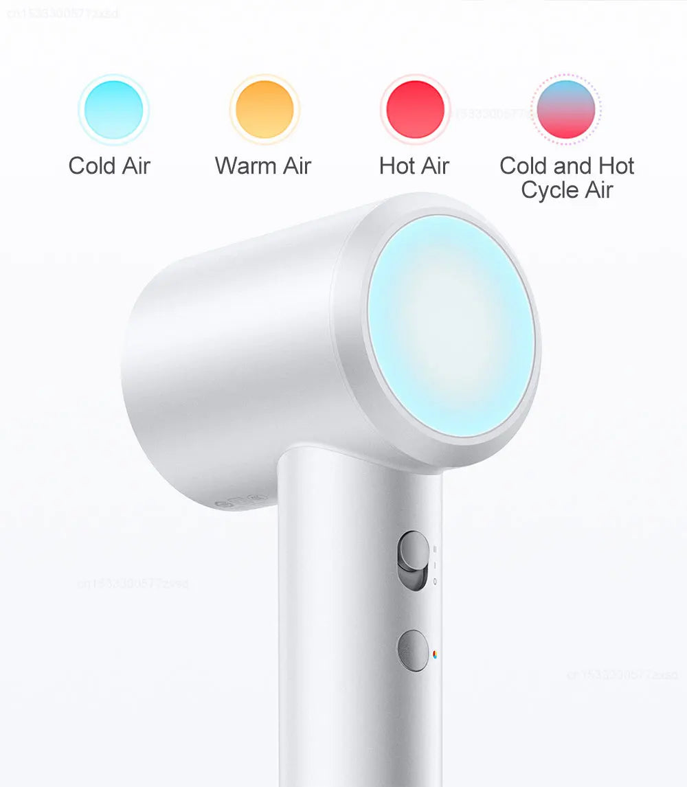 Original Xiaomi Mijia H501 High Speed Anion Hair Dryer Wind 62m/s 1600W 2min Quick Drying Professional Hair Care Negative Lon