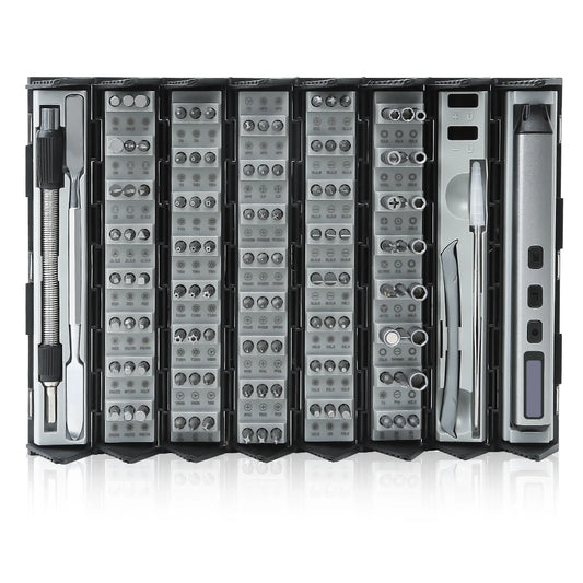 126-in-1-Präzisions-Elektroschrauber-Sets, wiederaufladbares Mini-Set, kabellose kabellose Bits für Xiaomi, Handy, mobiler Laptop, PC