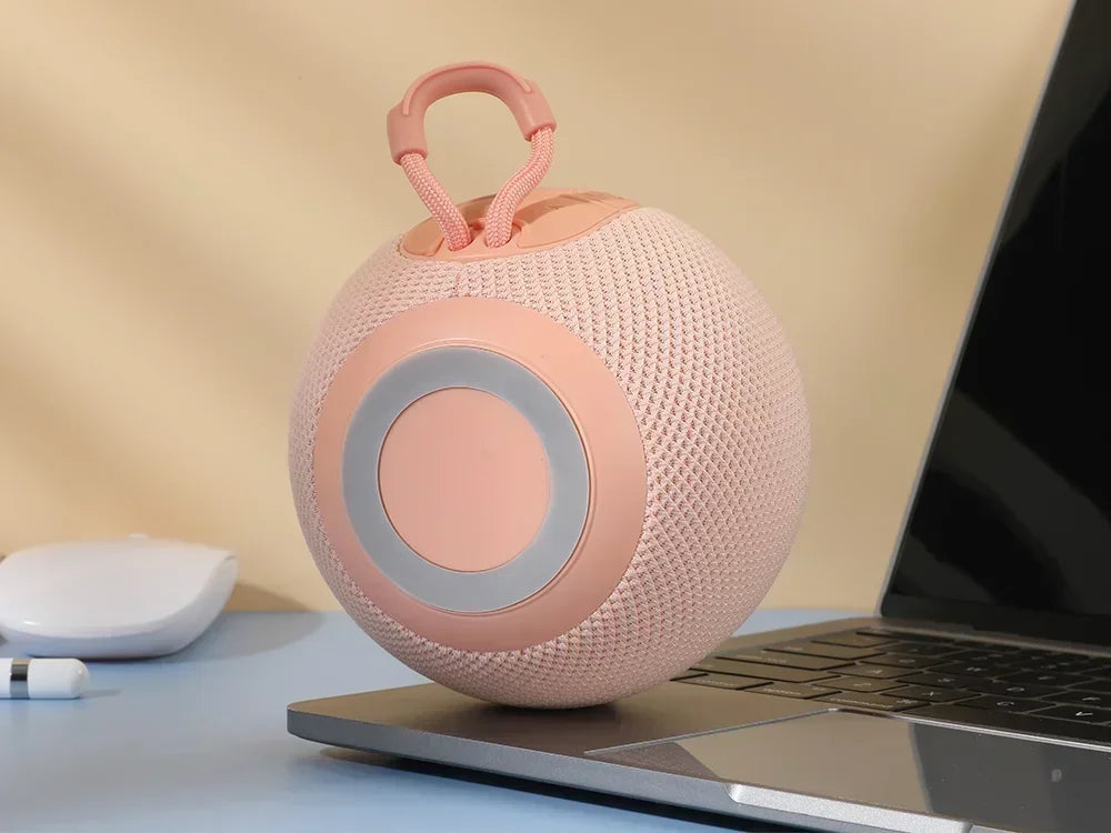 T&G TG337 Bluetooth Speaker Portable TWS Wireless Mini Bass Boombox LED Loudspeaker IPX7 Outdoor Music Player Support BT AUX FM