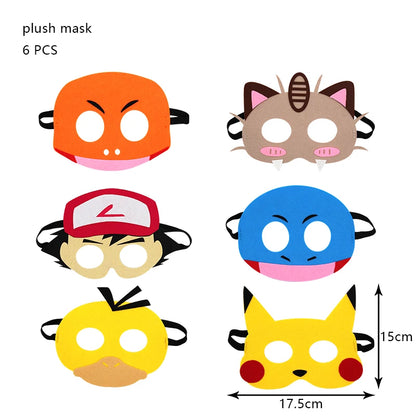 Pokemon Geburtstag Party Dekoration Neue Ligntning Pikachu Ballon Kid Event Liefert Einweg Geschirr Banner Hintergrund Platte