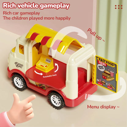Simulated Kitchen Toy Play Set Miniature Food Pretend Play House Appliance Laundry Cookware Children Role-Playing Toys Girl Game