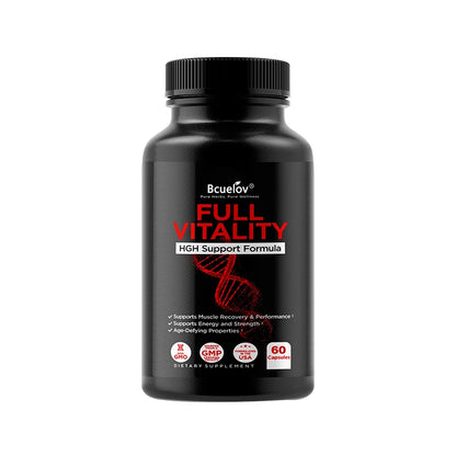 HGH Supplement for Men and Women, Human Growth Hormone Natural Support, Muscle Building, Muscle Growth, Post Workout Recovery.