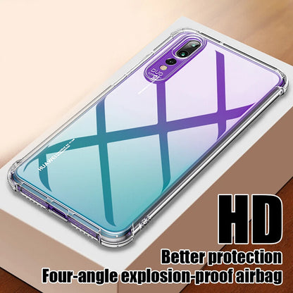Luxury Soft Case For Huawei P20 P30 Lite Pro Protective Transparent Case Mate 20 30 Lite Honor 20 Lite pro Silicone Back Cover.