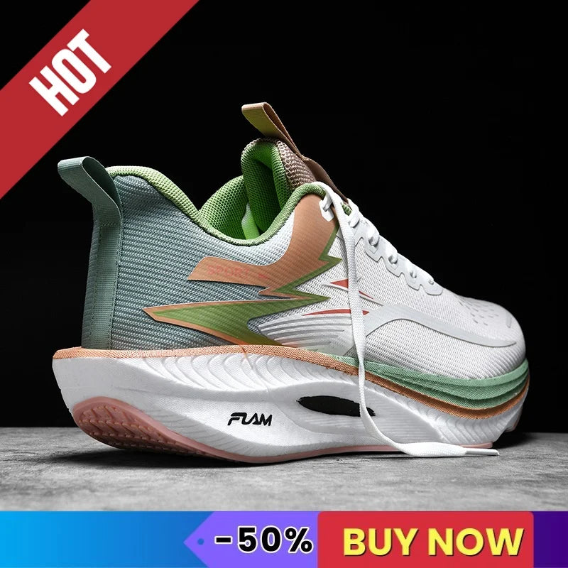 Sports Running Shoes Men Sneakers Marathon Breathable Comfortable Brand Trend Women Athletic Trainer Outdoor Sneakers AirCushion