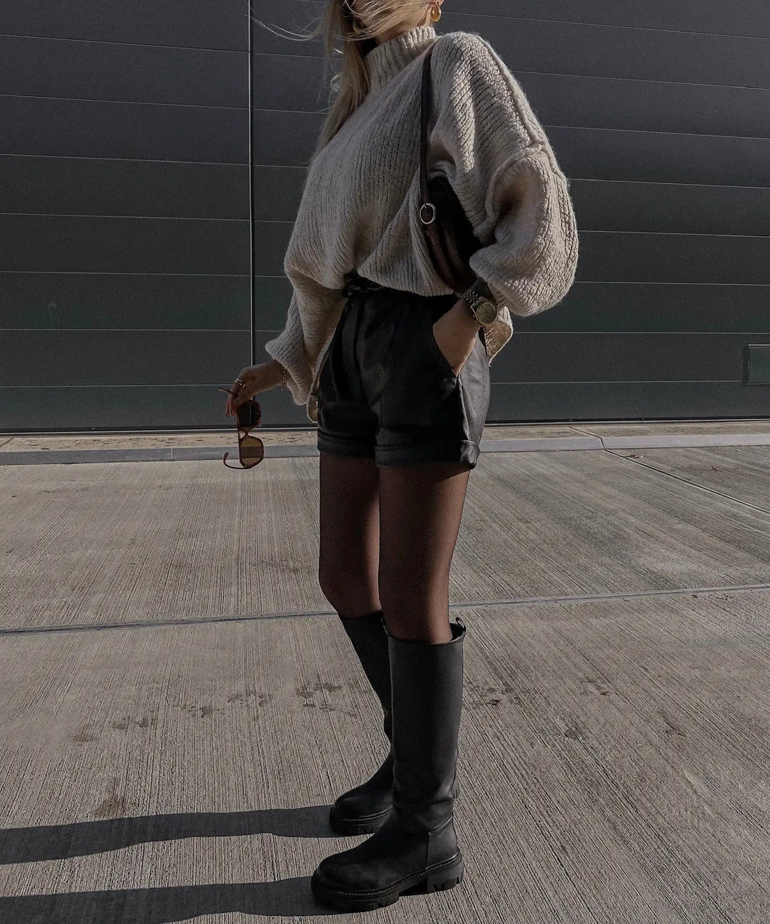 Neue Herbst/Winter frauen Pullover Einfarbig Halb-rollkragen Casual Pendler Stil Stricken Pullover Lose Pullover einfach Alle-spiel.