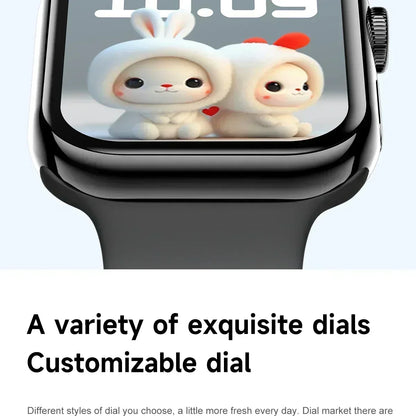 2025 New Original For Apple Watch Series 10 Women SmartWatch GPS Track Bluetooth Call NFC IP68 Waterproof Compass Men SmartWatch.