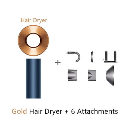 Diffuser Hairdryer Ionic Professional 5in1 Electric Hair Dryer Heat Leaf Blow Drier With Diffuser Ion Leafless Air Blower Woman