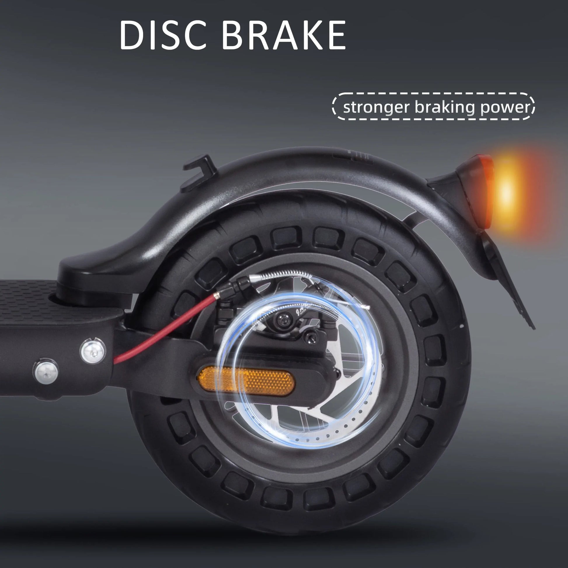 10 inch Electric Scooter 36V 10Ah 500W Escooter Adult  20-35km Range, Dual Brake, Support APP Foldable Scooter ABE 20km/h.