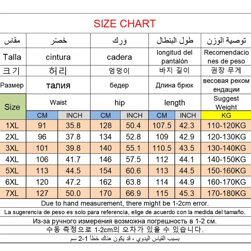 Men's Casual Pants Plus Size 110-180KG Stretch Slim Fit Elastic Waist Jogger Pants 1XL-7XL Classic Black Trousers Male Clothing.