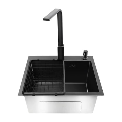 Komplettset für Küchenspüle mit 360° °   Drehbarer Wasserhahn für Familienrestaurant, Waschküche, Keller, Bar, Speisewagen, Dessert, Café