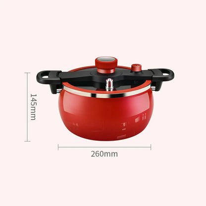 7L Pot Variable Pressure Soup Pot Micro Pressure Pot Household Multi-Functional Non Stick Stewing Gas Induction Cooker Universal.