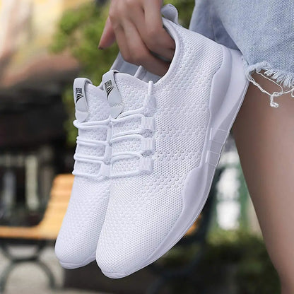 2024 Trend men's casual shoes light sneaker white large size outdoor breathable mesh fashion sports black running tennis shoes