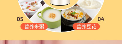 Joyoung Soymilk Machine Filter-free Household Multi-function Reservation Soymilk Machine Supplementary Food Juice 1.3L.