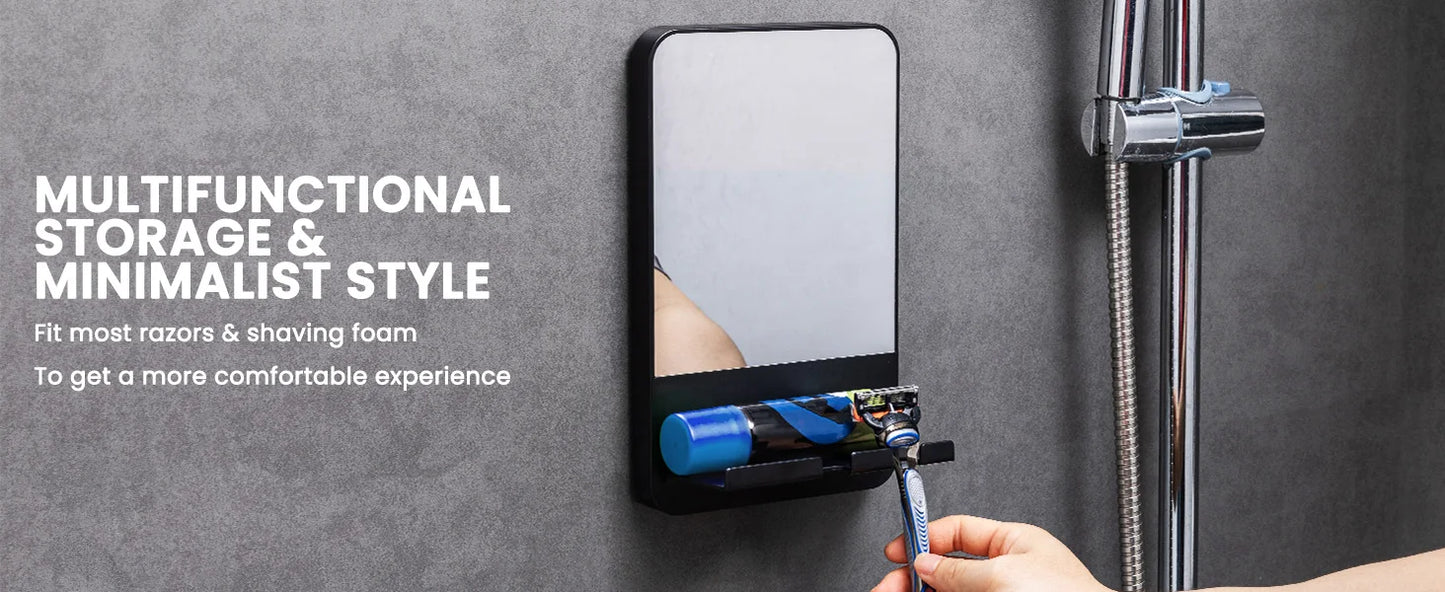 TAILI Acryl Anti Nebel Spiegel Dusche Rasieren Fogless Spiegel Waschraum Zubehör Für Frauen Make-Up Mann Rasieren Bad Werkzeuge