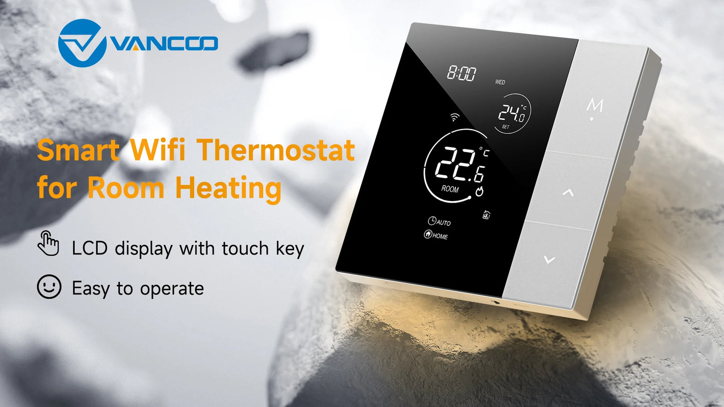 WiFi Thermostat Tuya Smart Home Thermoregulator For Boiler/Electric/Underfloor Heating Temperature Controller Alice Alexa Google.