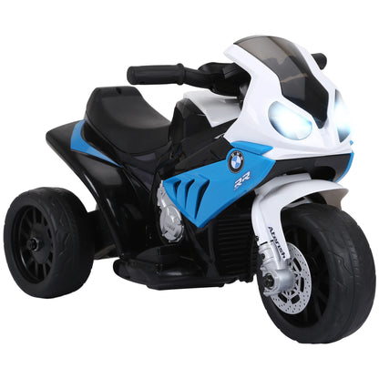 Homcom Electric Motorcycle for Children 18-36 Months 66X37X44 cm Blue.