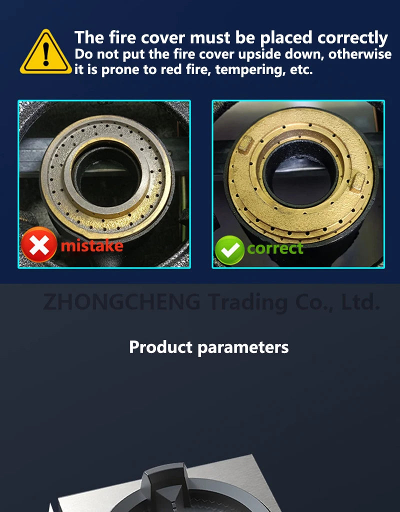 Furious Fire Stove Commercial Single Stove Liquefied Gas Stove Stir-frying High pressure stove stainless steel desktop gas stove