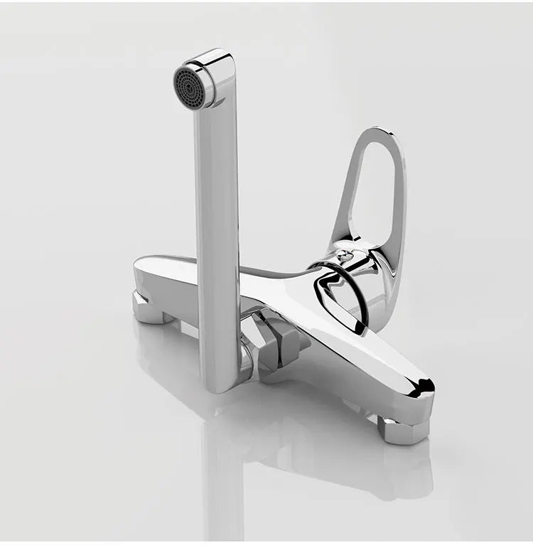 Kitchen Faucet Mixers Wall Mounted Single Handle Mixer Tap Sink Faucet Rotation Hot Cold Water Mixer Mop Pool Tap Basin Faucet