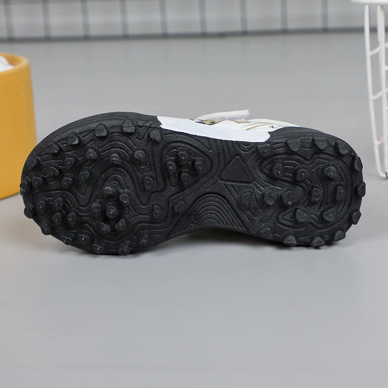 Soccer Cleats for Kids 2024 New Children Football Cleats Fashion Firm Ground Soccer Shoes