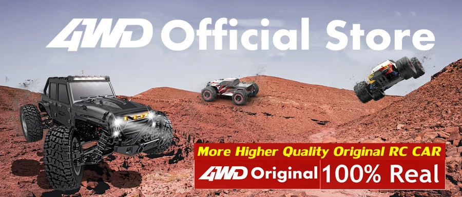 4WD 1:16 80KM/H Super Brushless 50KM/H Brushed RC Car 4x4 Off Road Remote Control High Speed Drift Racing Truck Toy Kids Adults.