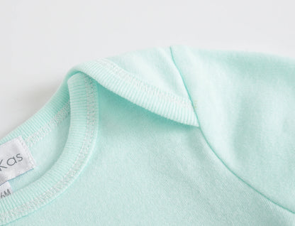 3/6 Stück viel Baby-Kleidung für Mädchen, Gastronomie, Baumwolle, kurzärmelig, Mädchen-Body, 0–12 Monate, Neugeborene, Jungen-Kleidung, Kleinkind.