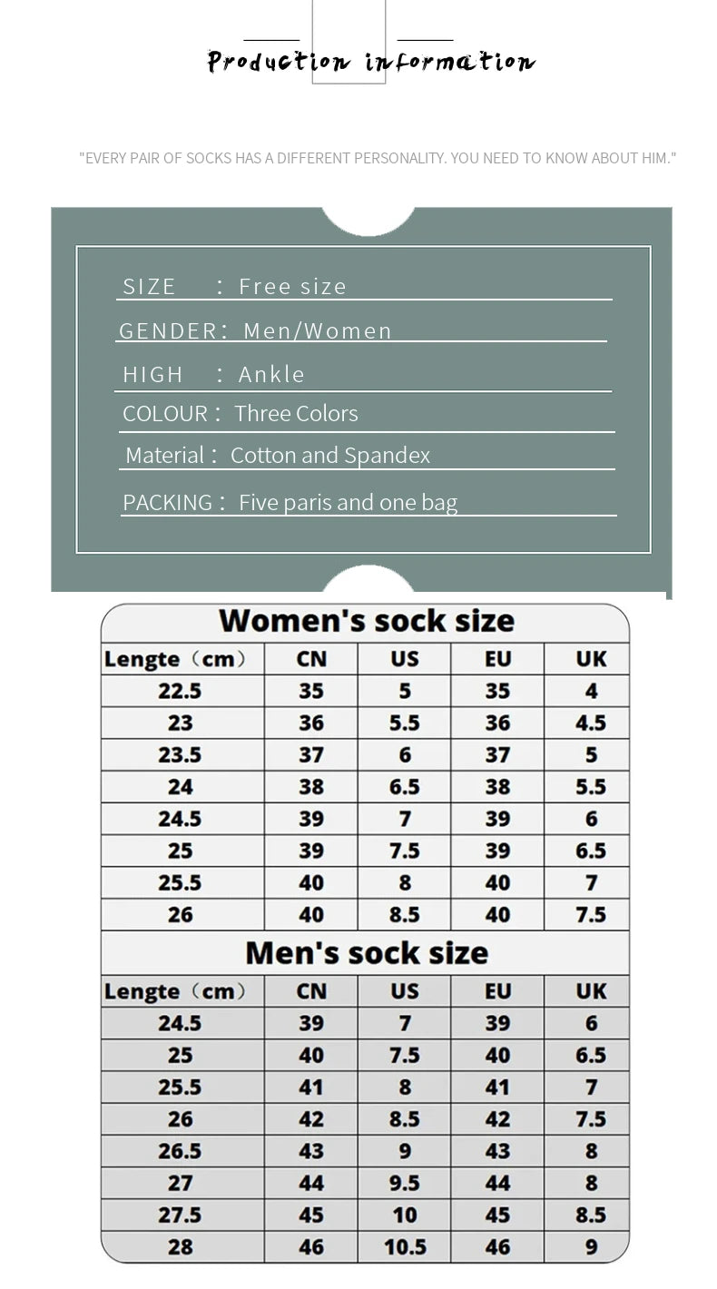 5 Pairs of Women's/men's Boat Socks Invisible Low Cut Anti Slip Summer No Show Ankle Socks Solid Color Casual Breathable.