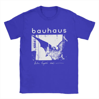 Bauhaus Bat Wings Bela Lugosis Dead T Shirt Men Cotton Amazing T-Shirt Crew Neck Tee Shirt Short Sleeve Tops Adult.