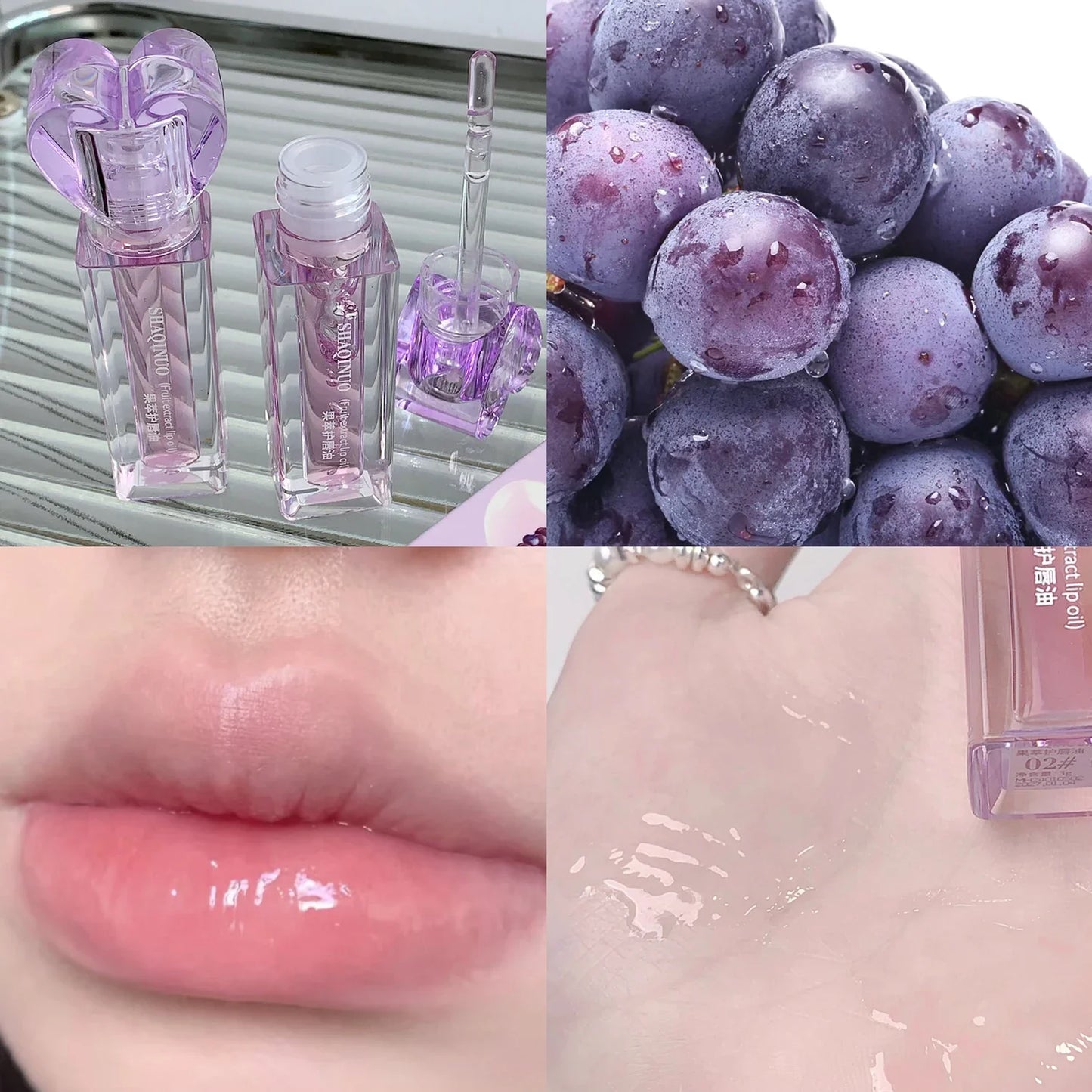Plumping Jelly Lip Gloss Lasting Moisturizing Transparent Lip Oil Water Light Mirror Peach Lipstick Women Lips Makeup Cosmetics