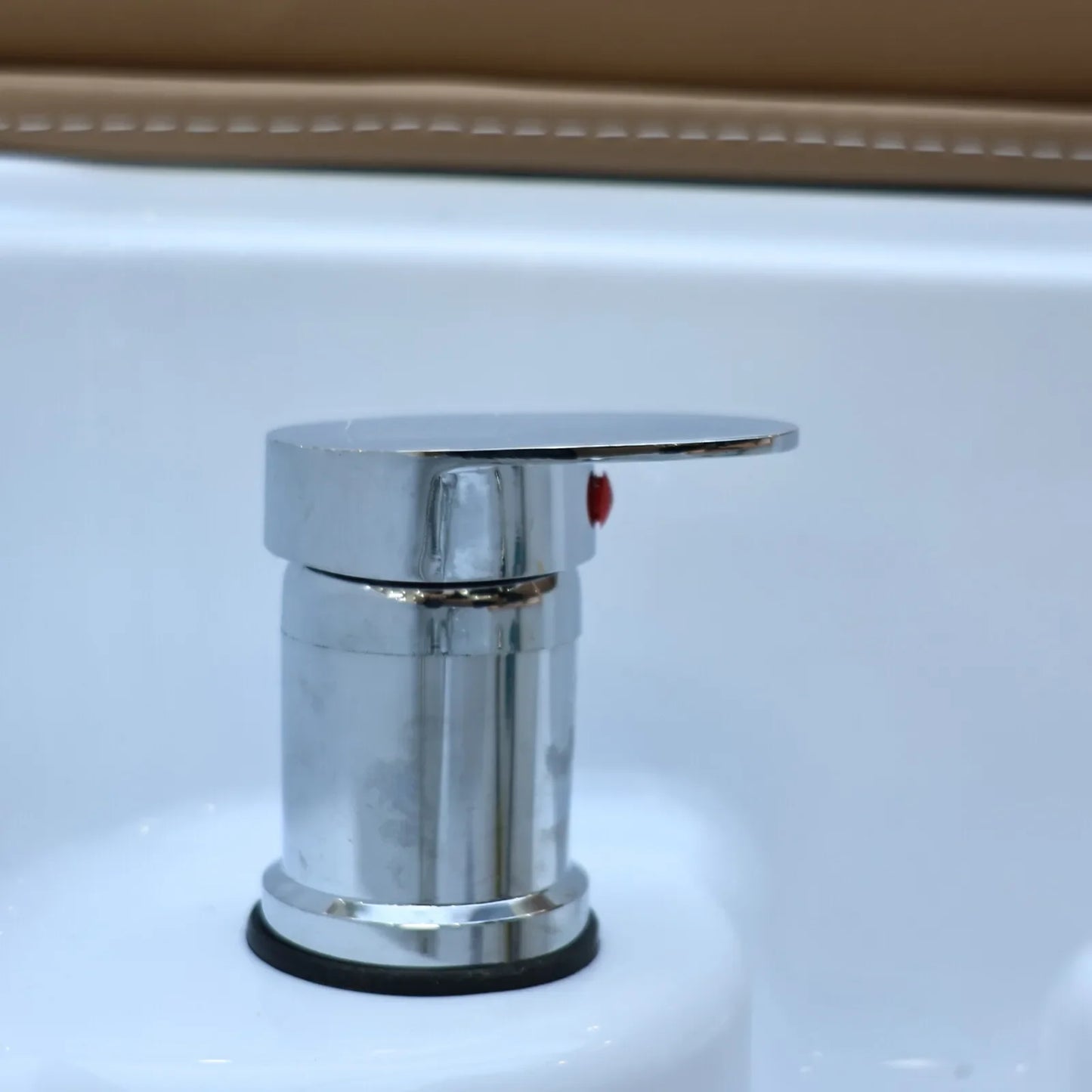 Elektrisches Lift-Shampoo-Bett, All-in-One-SPA-Salonmöbel mit Massage- und Wassercirculation, Waschbecken, Kopfbegasung und Fußbad