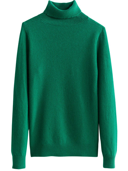 Gestrickte Pullover Kaschmir Pullover frauen 100% Merino Wolle Rollkragen Mode Pullover Winter Herbst Jumper Top Weibliche Kleidung