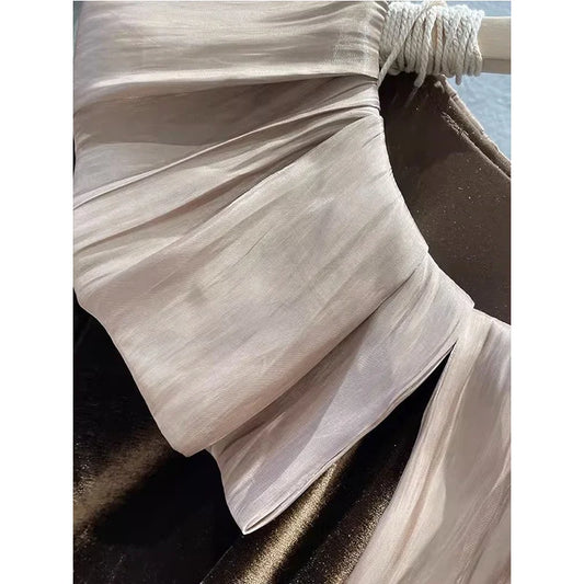 Autumn Korean Patchwork Solid Color Peter Pan Collar T-Shirts Female Temperament Ruffles T-Shirts Women Clothing All-match Tops.