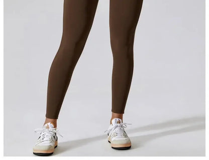 Fall New Style Long Sleeve Zipper Tight Butt Enhancing One Piece Fitness Pants Women Running Sports Training Yoga Black.