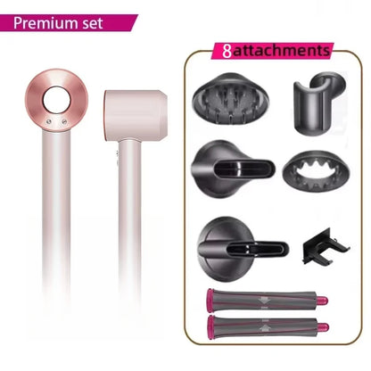 Super Hair Dryer 220V Leafless Hair Dryer Personal Hair Care Styling Negative Ion Tool Schedule Negative Ion Electric Dryer 2.7M.