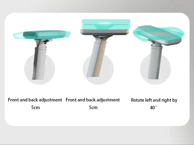 Verstellbare ergonomische Rückenlehne, Video-Gaming-Computerstuhl,