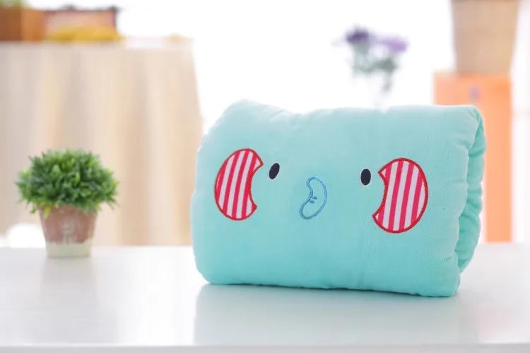 kids cute gift winter cartoon plush suho hand pillow hand warmer, weak hero class 1 arm pillow, Children's Gift.