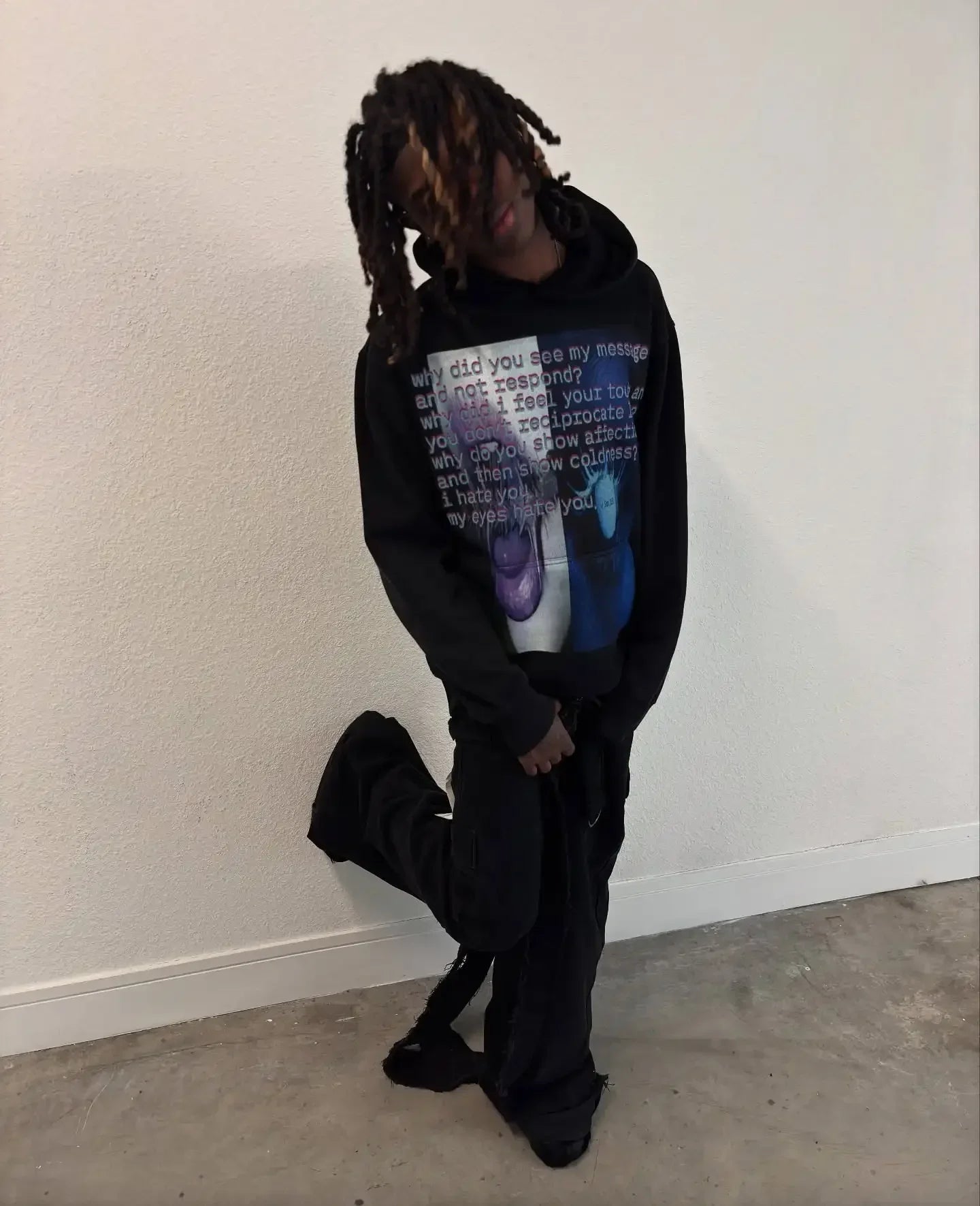 Y2k Hip-Hop Fashion Letter Printing Hoodie Women Casual Streetwear Sweatshirt Top Gothic Oversized Hoodie Men's Clothing