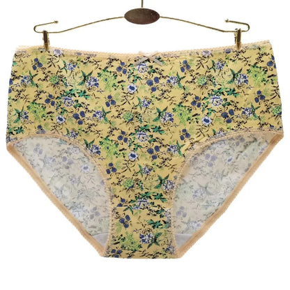 Women Panties Cotton Underwear Plus Size Briefs Female Knickers Lady Lingerie Girl intimate Underpants 3 Pieces/lot.