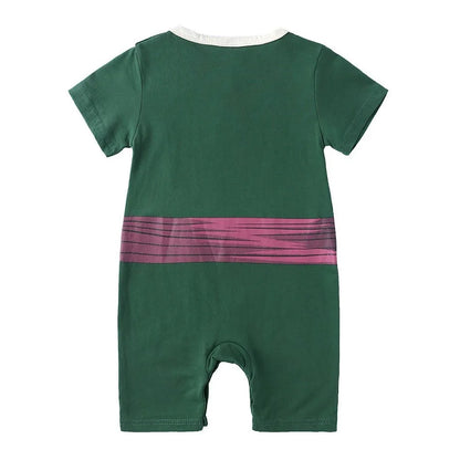 0-2 Jahre Baby Junge und Mädchen Strampler Neugeborenen Sommer Kurzarm Overall Baby Anime Cartoon Baumwolle Cosplay Kostüm