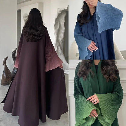 Ramadan Open Abaya Damen Dubai Arabic Islam Prayer Clothes Muslim African Dresses For Women Kebaya Kaftan Robe Musulmane Femme.
