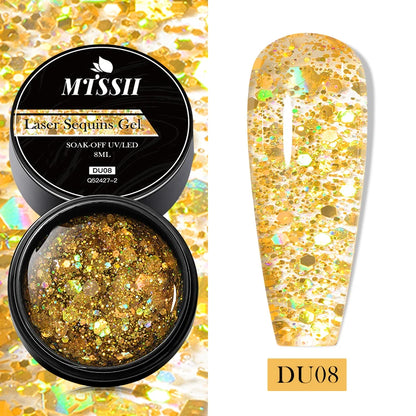 Mtssii 8ML Quick Extension Nail Gel Vernis Nude Milk White Gel Nail Polish UV Semi Permanent Nails Art For Manicure Tools