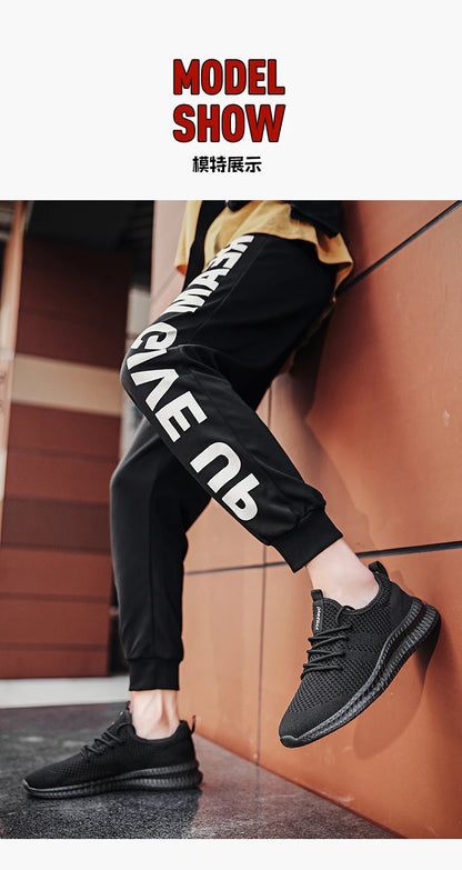 Men Walking Shoes Lightweight Breathable Sneakers 2024 Men Women Couple Casual Shoes Large-sized36-46 Flats Sneakers Men Shoes.