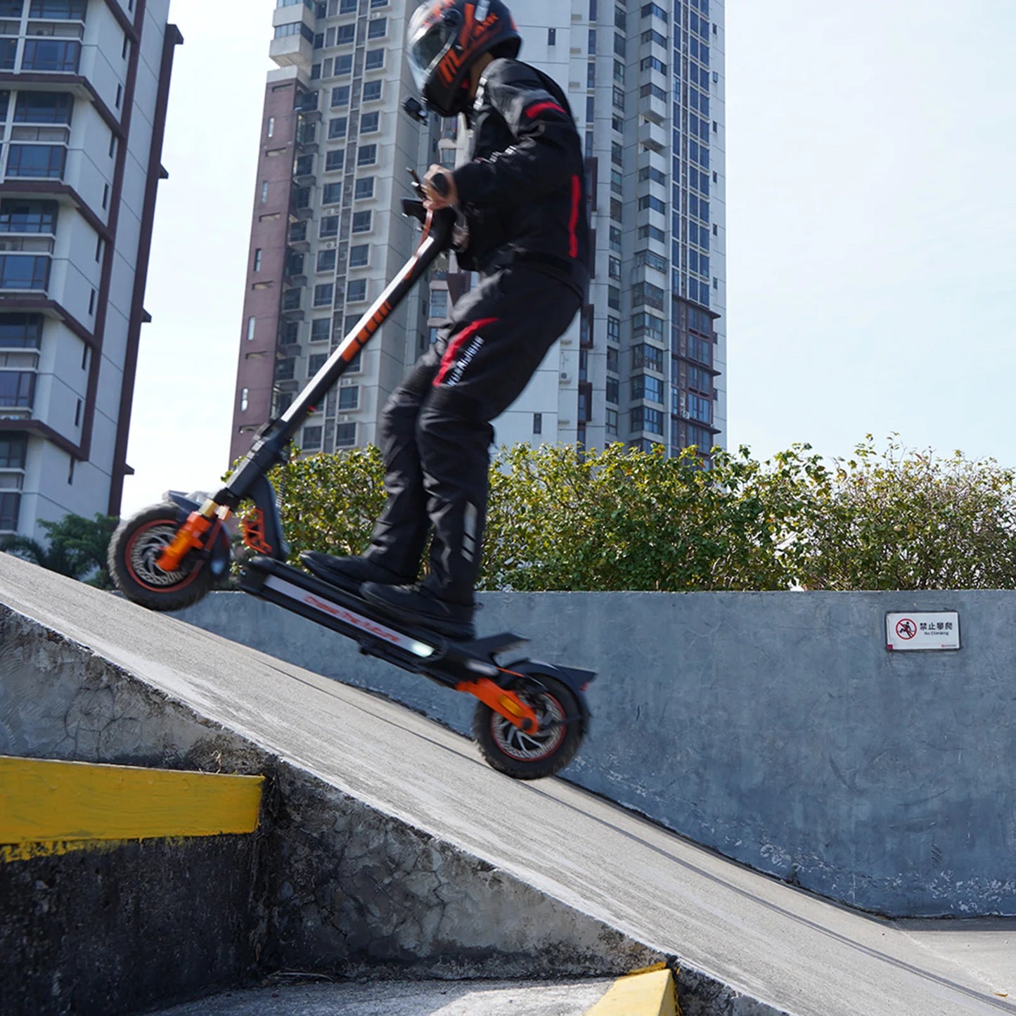 CUNFON RZ1000 Adult Electric Scooter 1200W*2 Motor 48V24AH Battery City EScooter 10.5 Inch Tire E-Scooter.