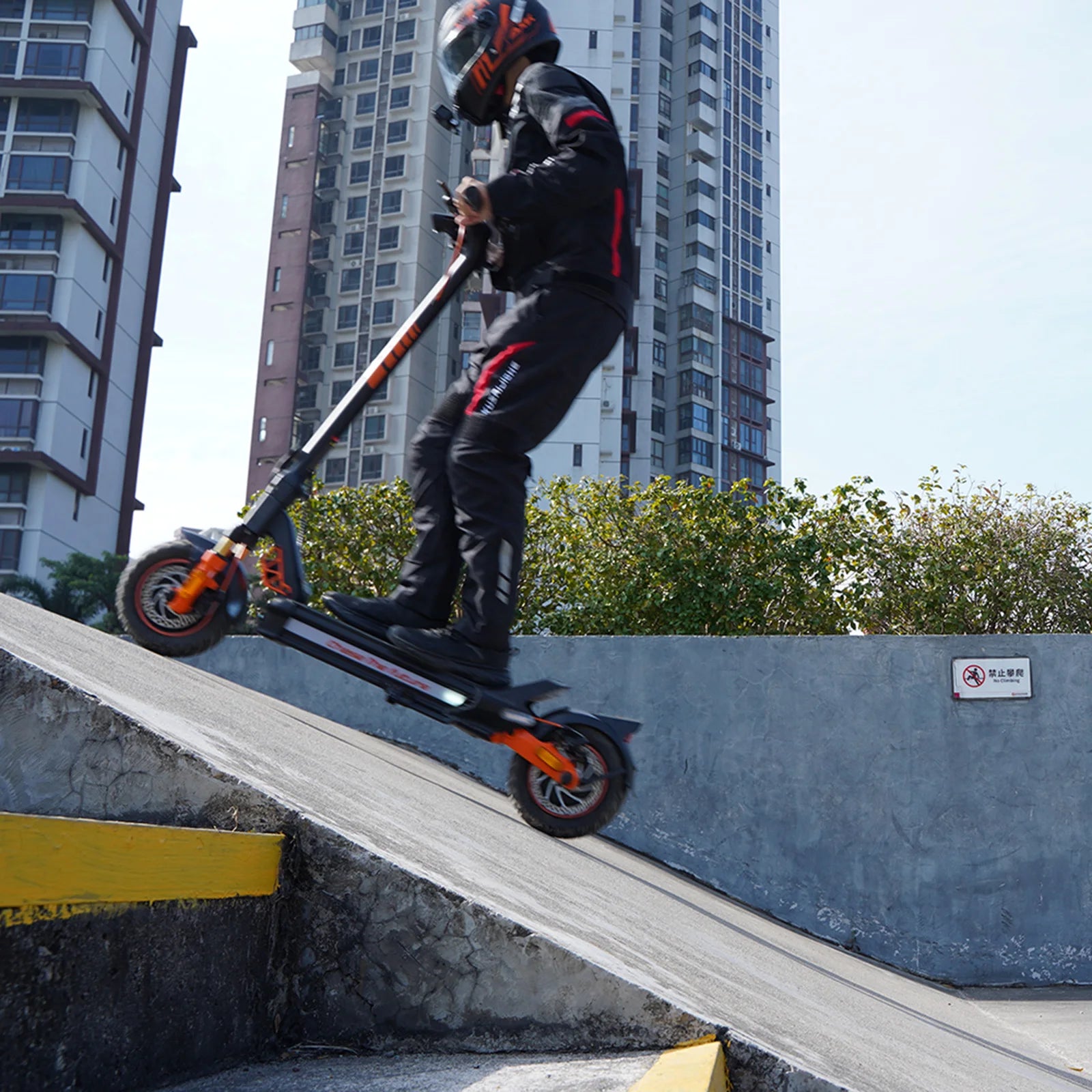 CUNFON RZ1000 Adult Electric Scooter 1200W*2 Motor 48V24AH Battery City EScooter 10.5 Inch Tire E-Scooter.