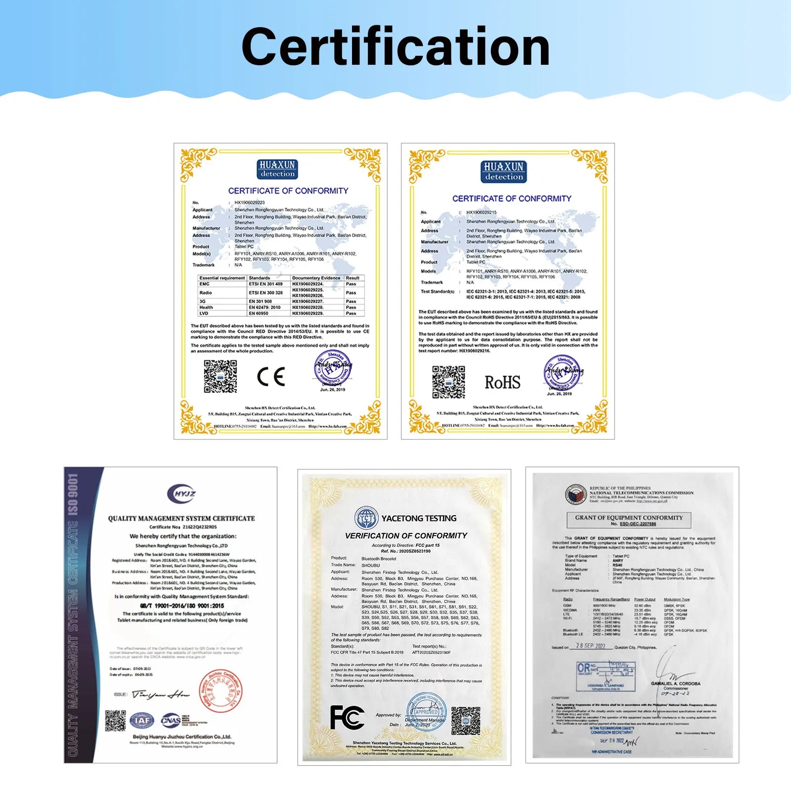 ANRY 2025 Android 15 IPS Display 10.1 Inch 8GB(4+4 Expand) RAM+64GB ROM Tablet 5000Mah Dual Camera 5GWifi A523 Octa-core Tablets.