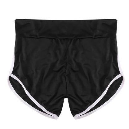 Women Summer Shorts for Sports Fitness Gym Skinny Slim Shorts Causal Yoga Shorts Low Waist Stretchy Short Pants Gym Clothing.