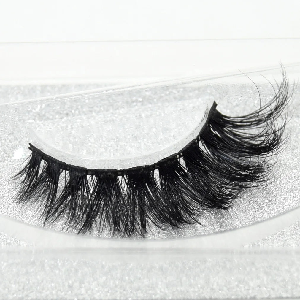 Visofree Eyelashes 3D Mink Lashes High Volume Handmade Mink False Eyelashes Thick Full Strip Lashes Cruelty Free cilios posticos.